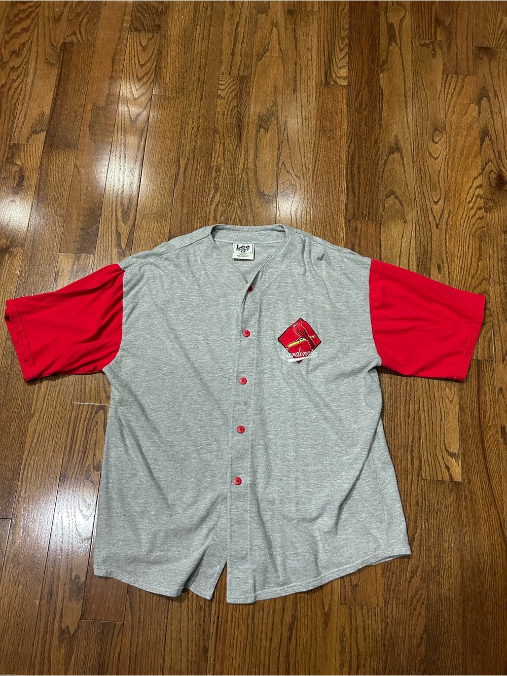 VTG St Louis Cardinals Lee Sport Baseball Jersey, Size XL